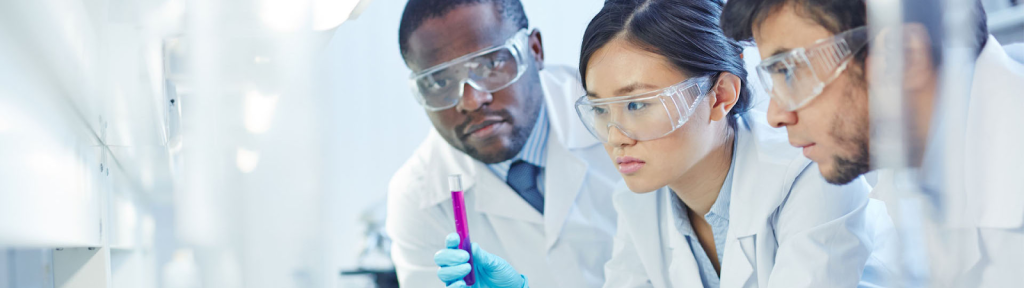 laboratory biotech medicine discovery AI